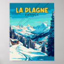 Zoek naar frankrijk vintage posters Illustratie