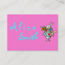 Zoek naar alice in wonderland visitekaartjes Vintage