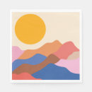 Zoek naar landschap servetten Boho