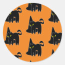 Zoek naar oude heks stickers Zwarte kat