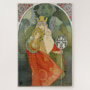Zoek naar tsjechische puzzels Alphonse mucha