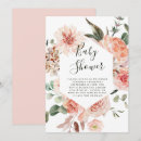 Zoek naar roze en blauw babyshower uitnodigingen Voor haar