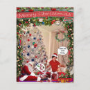 Zoek naar grappige santa briefkaarten Humor