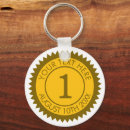 Zoek naar winnaar sleutelhangers Kampioen