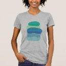 Zoek naar abstracte vormen tshirts Kleurrijk kunstwerk