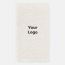 Zoek naar logo servetten Voeg je logo toe