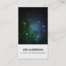 Zoek naar computer programmeur visitekaartjes Webontwerper