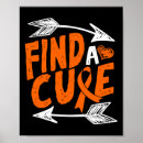 Zoek naar leukemie posters Bewustmakingslint
