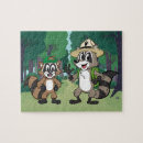 Zoek naar raccoon puzzels Raccoon ranger rick