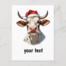 Zoek naar koe briefkaarten Santa