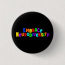Zoek naar bewustzijn buttons Neurodiversiteit