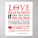 Zoek naar liefde is geduldig posters Voor hem/haar