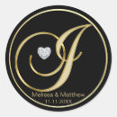 Zoek naar diamanten bruiloft stickers Monogrammen