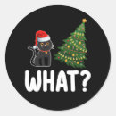 Zoek naar grappige kerstboom stickers Santa