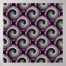 Zoek naar dubbele spiraal posters Zwart