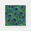 Zoek naar pauw servetten Blauw