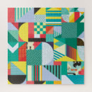 Zoek naar geometrisch patroon puzzels Driehoek