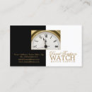 Zoek naar klok visitekaartjes Tijd