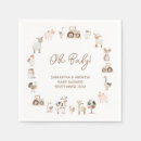 Zoek naar boerderijdier servetten Schattig