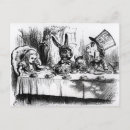 Zoek naar tea party briefkaarten Alice in wonderland