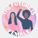 Zoek naar opgeheven vuist stickers Feministe