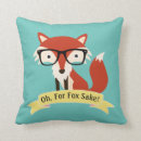 Zoek naar vos kussens Schattig