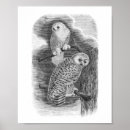 Zoek naar zwarte witte uil posters Zwart wit