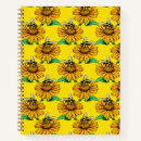 Zoek naar zonnebloem notitieboeken Bij