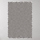 Zoek naar concentrische cirkels posters Illusie