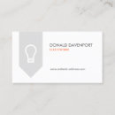 Zoek naar lightbulb visitekaartjes Bouw