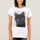 Zoek naar zwarte kat tshirts Dieren