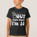 Zoek naar tiende verjaardag tshirts Vrede
