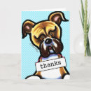 Zoek naar boxer dog kaarten Bedankt