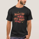 Zoek naar bevrijding tshirts Voor hem