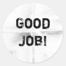 Zoek naar goede baan stickers Goed werk