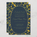 Zoek naar vertrek uitnodigingen Marineblauw