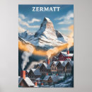 Zoek naar zermatt zwitserland posters Reis