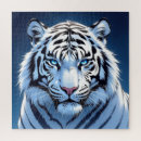Zoek naar witte tijger puzzels Blauwe ogen