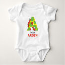 Zoek naar appel baby rompers Alfabet