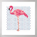 Zoek naar flamingo patroon posters Roze