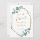 Zoek naar de liefde is geduldig uitnodigingen Groen