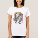 Zoek naar regenboog dinosaurus tshirts Grappig