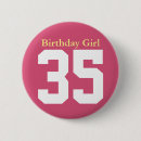 Zoek naar 35 jaar buttons Verjaardag