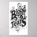 Zoek naar bloed posters Zwart