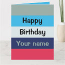 Zoek naar strepen verjaardagskaarten Elk persoon