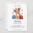 Zoek naar hond gelukkige verjaardag uitnodigingen Puppy
