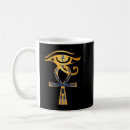 Zoek naar egyptische symbolen mokken Horus