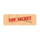 Zoek naar vertrouwen retouretiketten Top