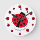 Zoek naar cute ladybug klokken Schattig