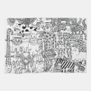 Zoek naar wilde dieren keuken handdoeken Elk persoon